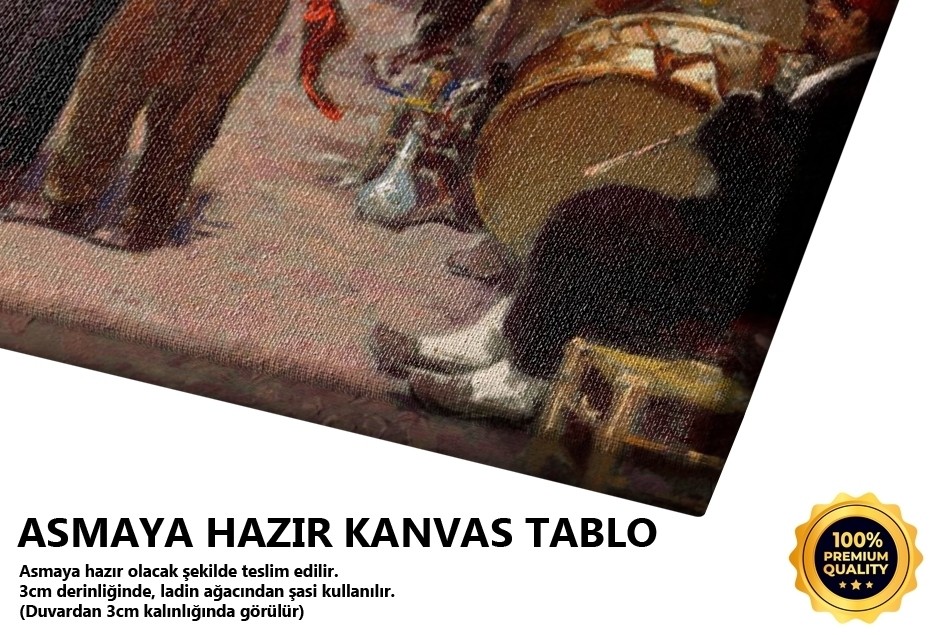 Halay Çekenler Tablo