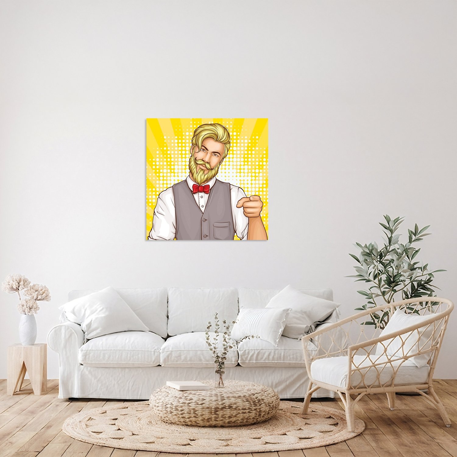Sarışın Hipster Tablo
