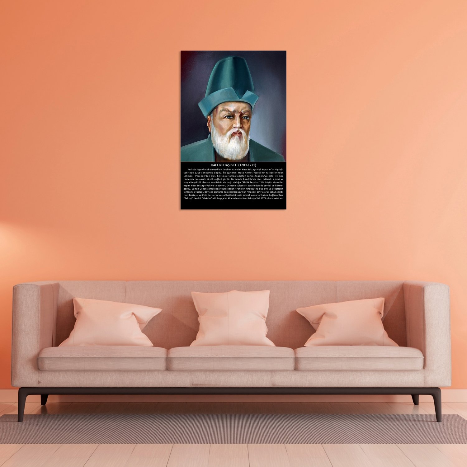 Hacı Bektaşı Veli (1209-1271) Tablo
