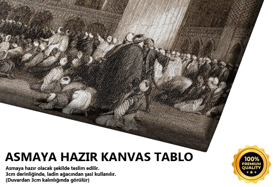 Sultanahmet Camii İç Görünüşü Tablo