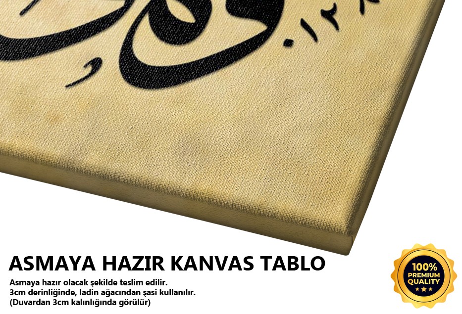 Allah Herşeye Kadirdir (Ayet) Tablo