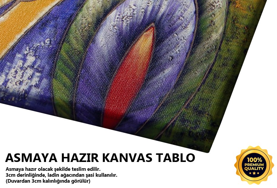 Çiçekçi Kız Tablo