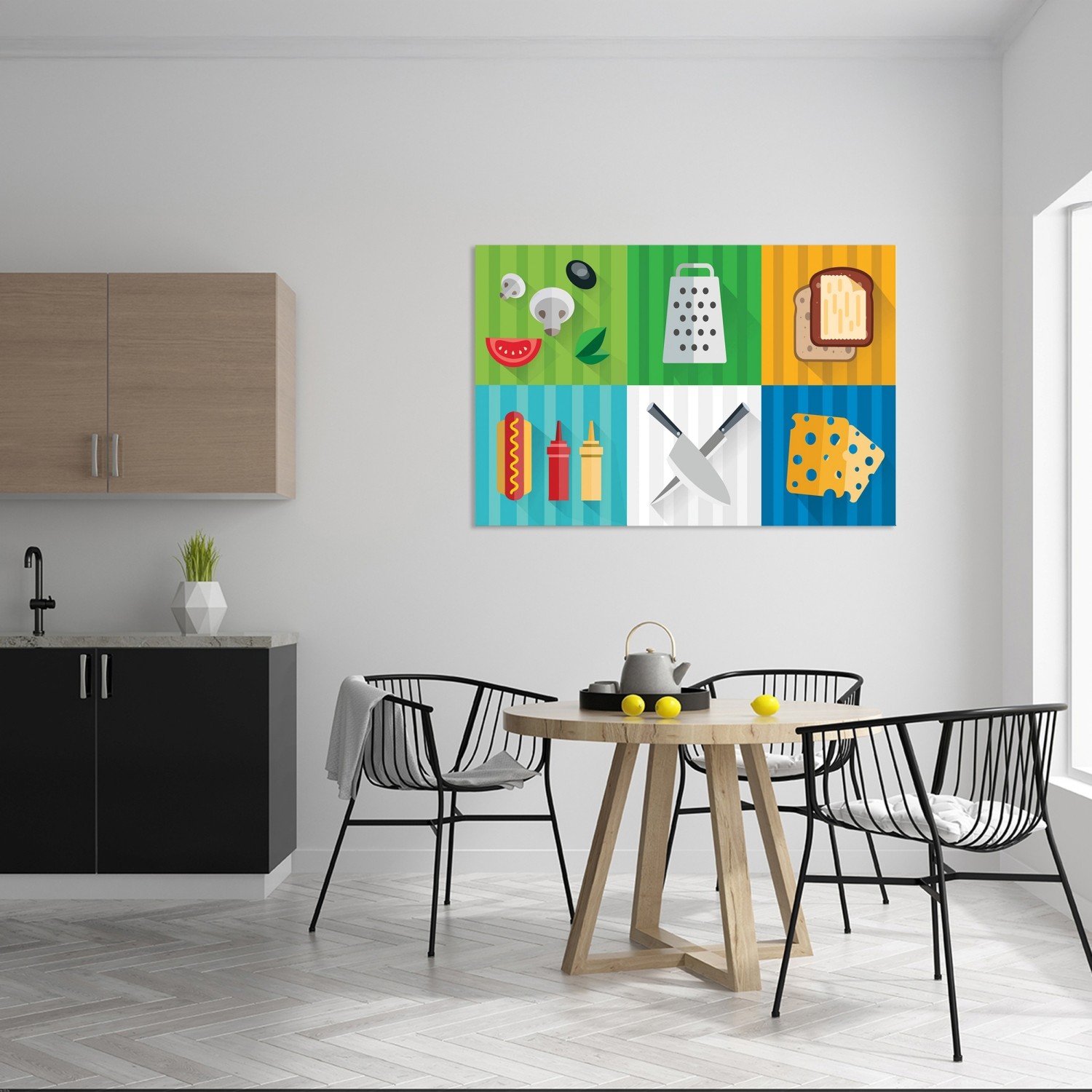 Mutfak Detay İkili Set Tablo