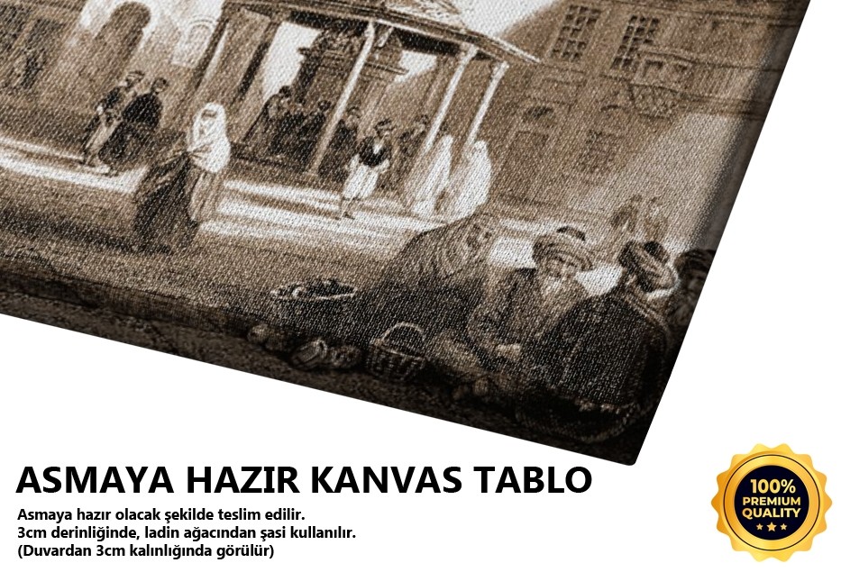 Eyüp Sultan Camii Ve Avlusu Tablo