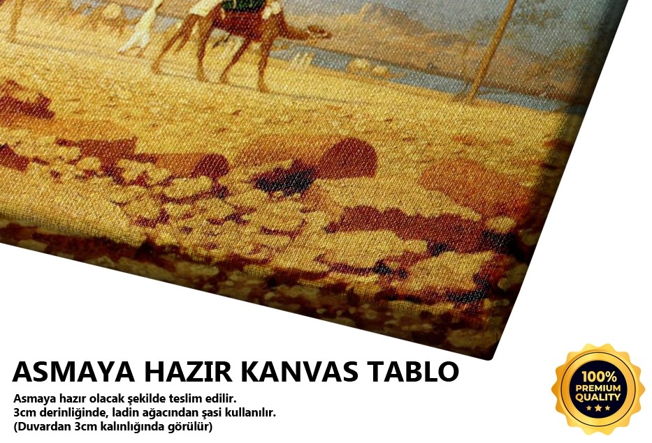 Çölde Kervan Tablo