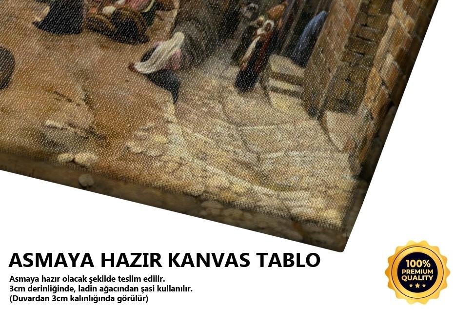 Kudüste Bir Sokak Tablo