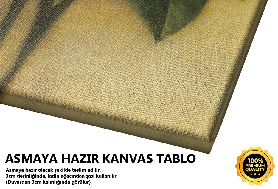 Üç Sarı Gül Tablo