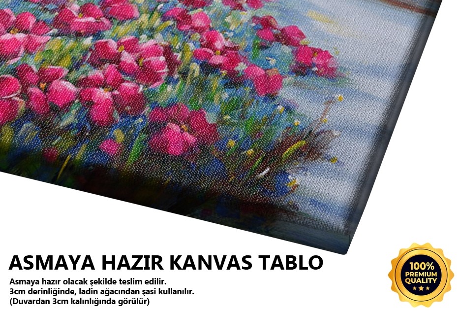 Çiçekli Manzara 1 Tablo