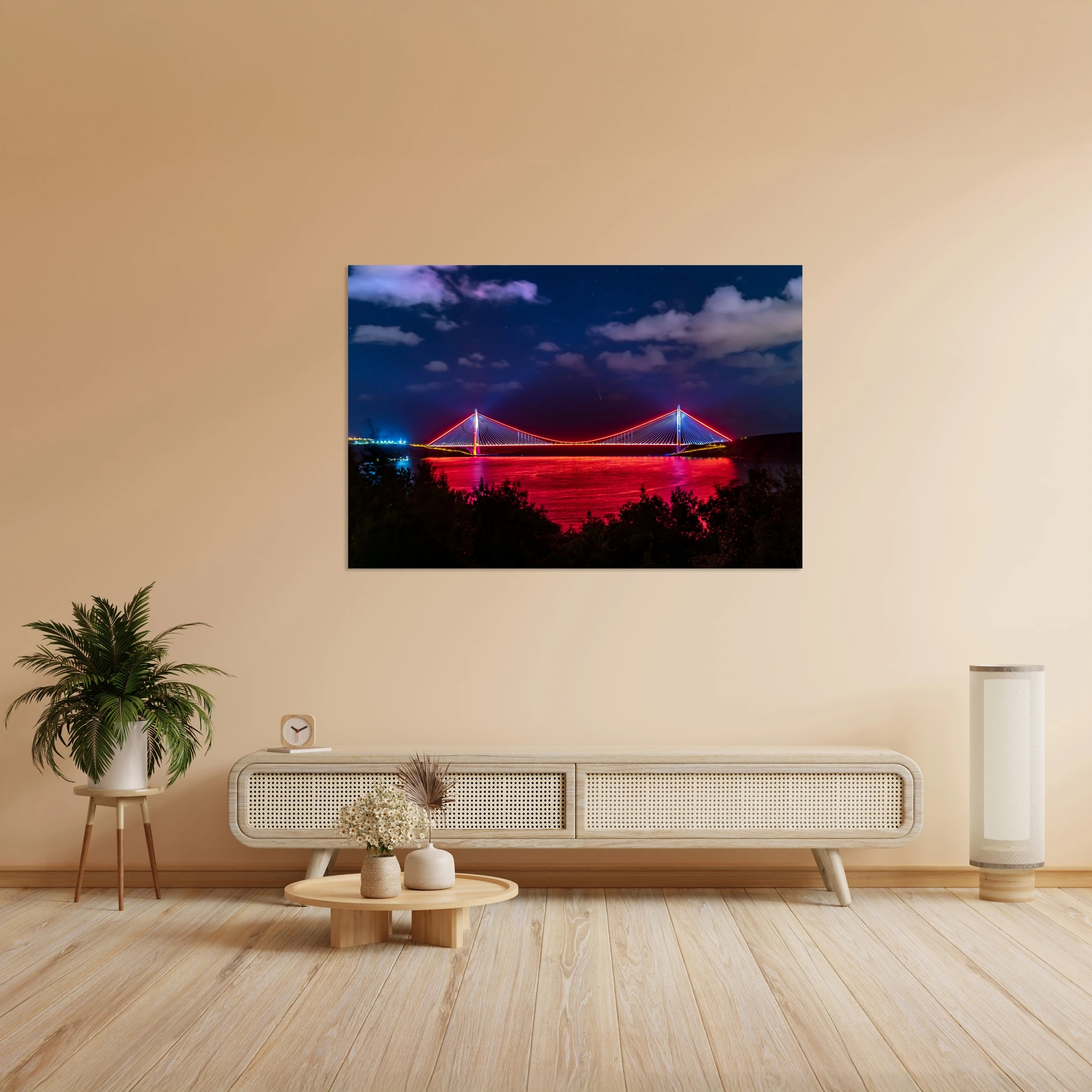 Neowise Kuyruklu Yıldızı ve Yavuz Sultan Selim Köprüsü