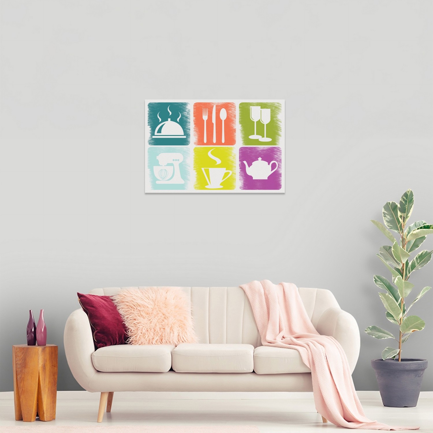 Colours İn Kitchen 3 Tablo