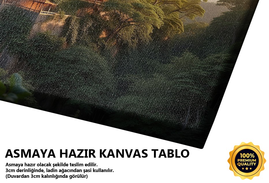Dağ Yamacında Çin Mimarisi