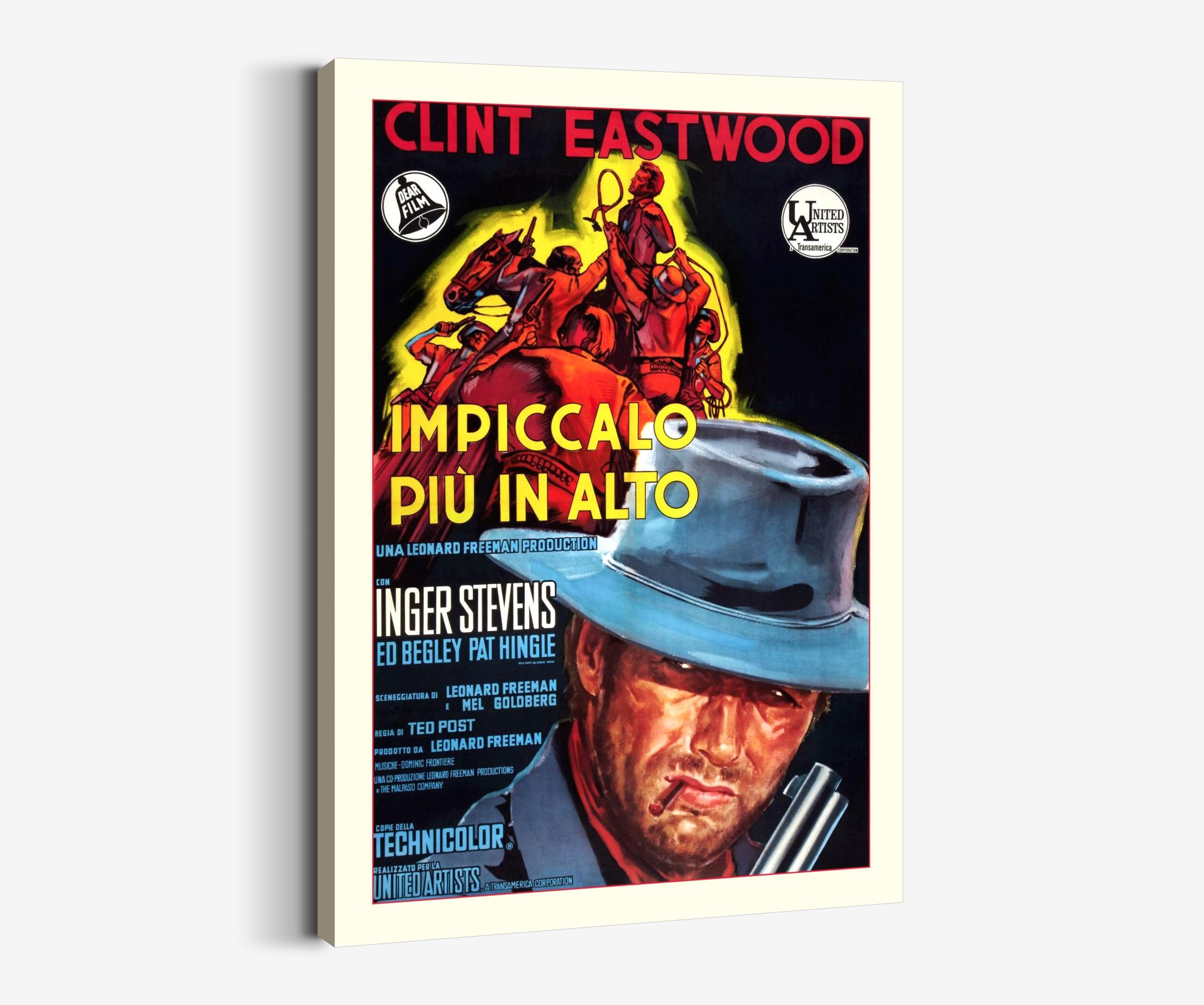 Impiccalo Piu In Alto - Clint Eastwood Tablo