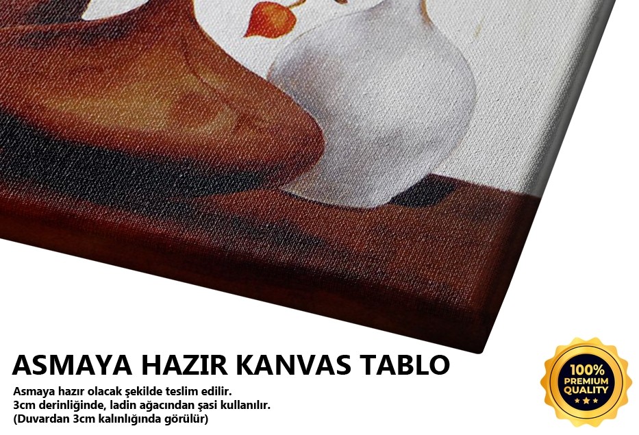 Vazoda Ağaç Dalları Tablo