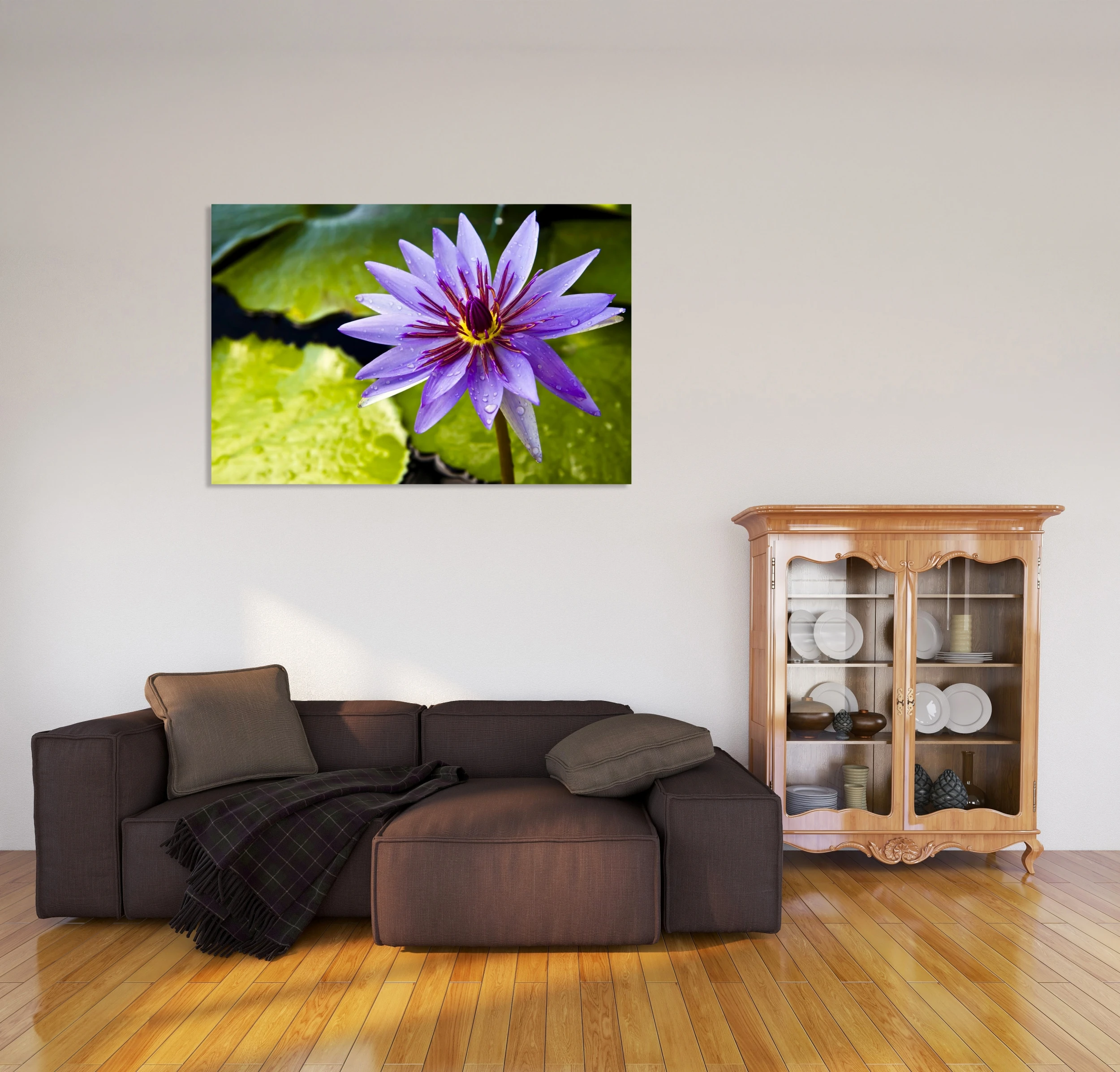 Lotus Çiçeği Tablo