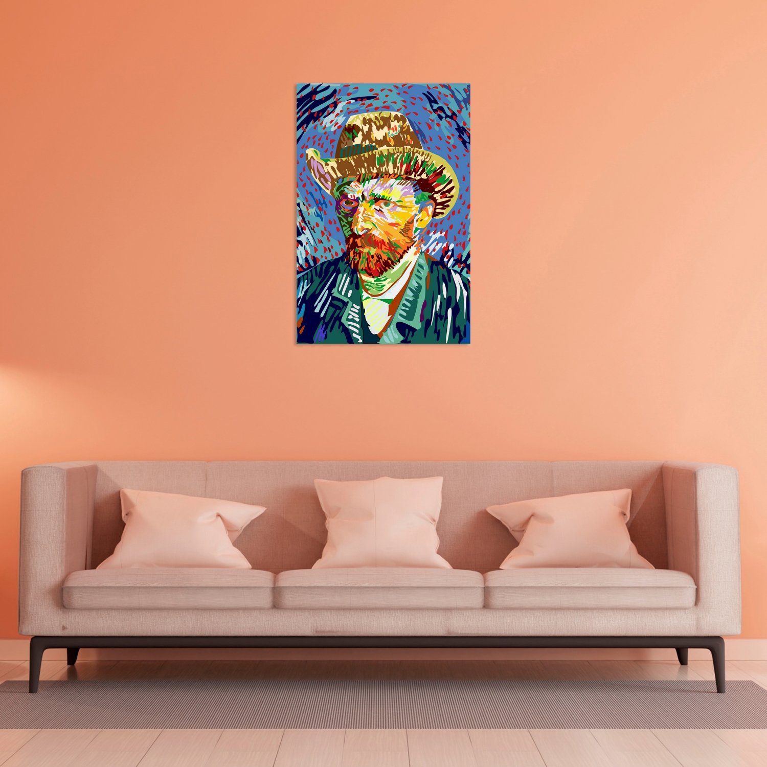 Van Gogh Otoportre Tablo