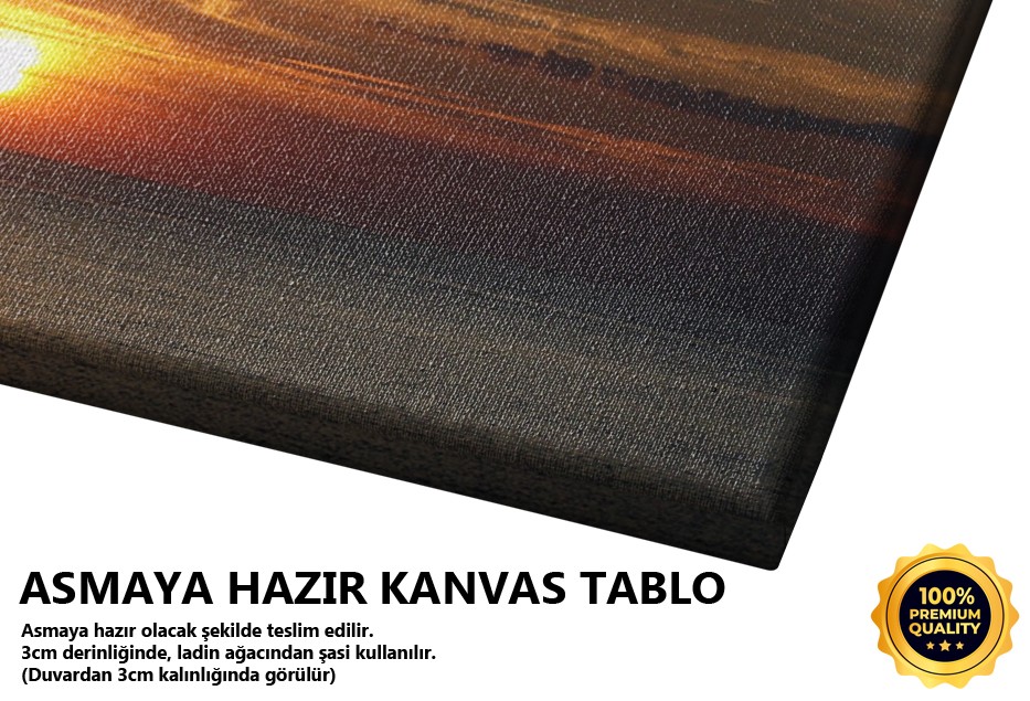 Gün Batımında Deniz ve Bulutlar