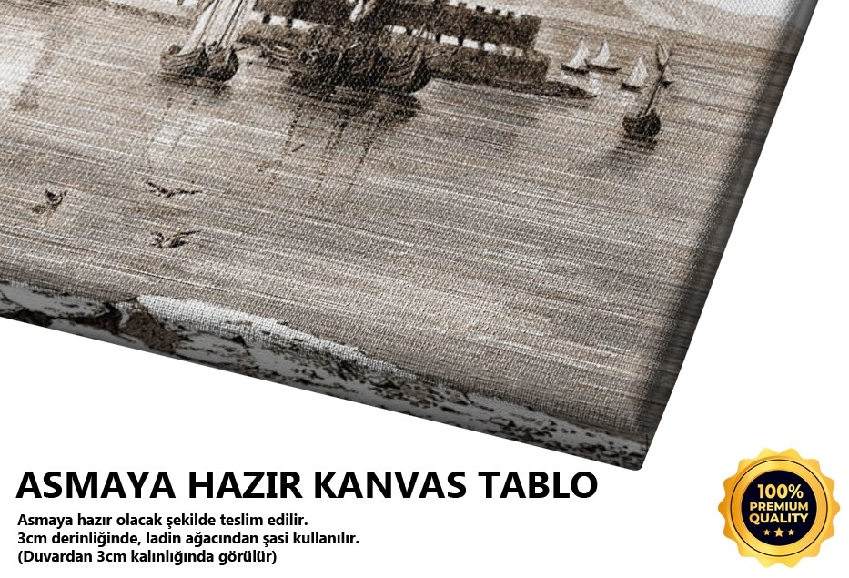 Muğla Bodrum Kalesi Ve Limanı Tablo