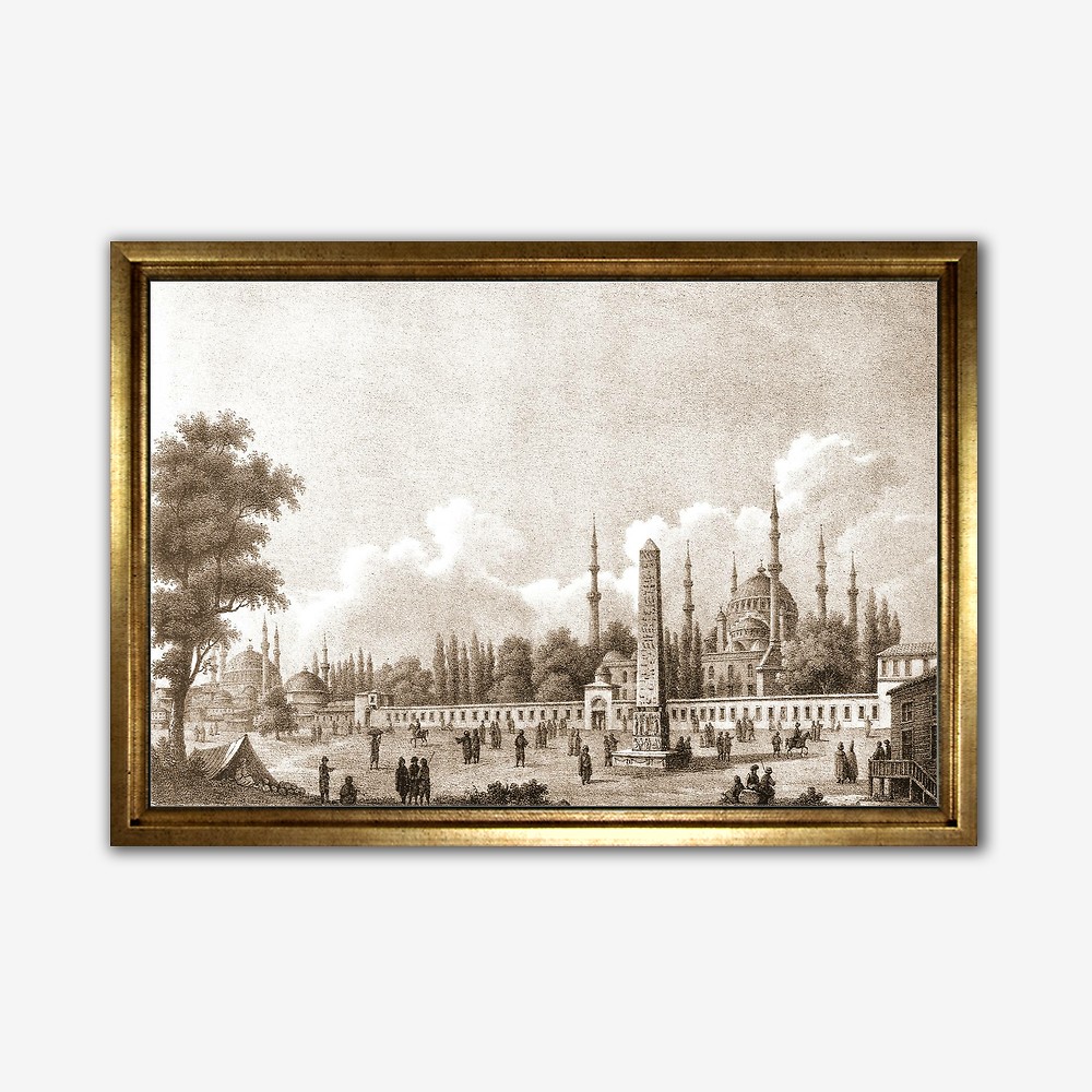 Sultanahmet Camii,Meydanı Ve Dikilitaş Tablo