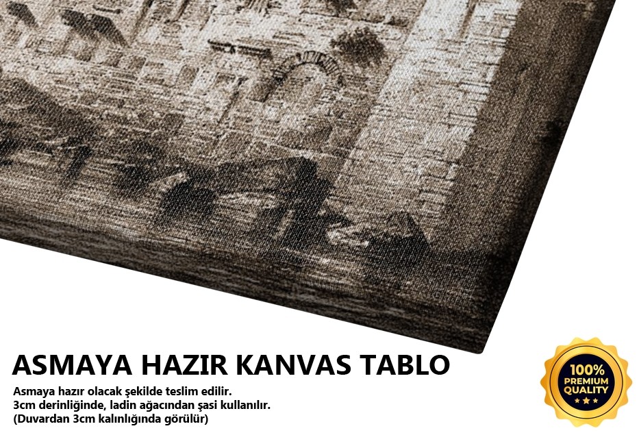 Eski İstanbul Surları Fener Tablo