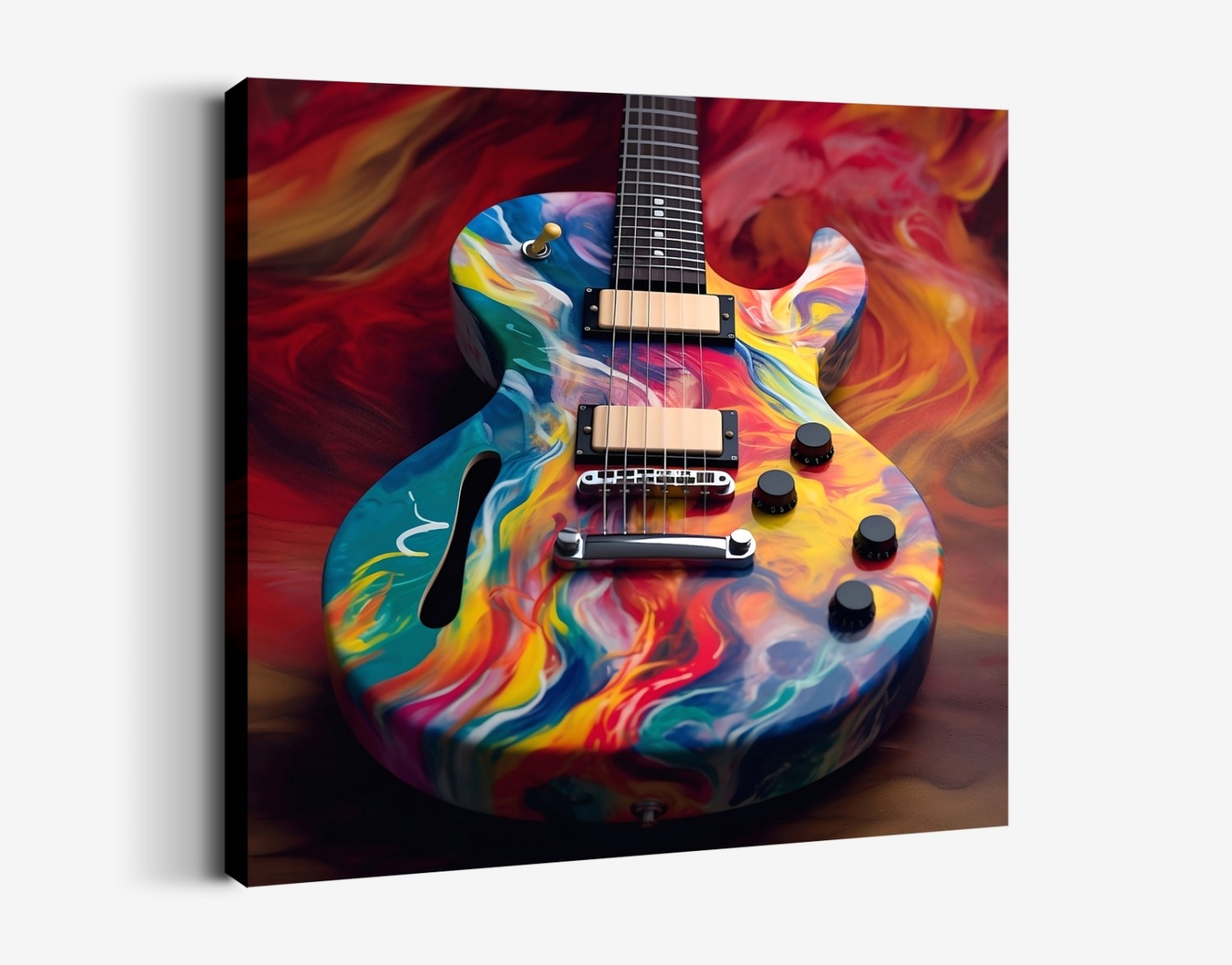 Renkli Elektro Gitar