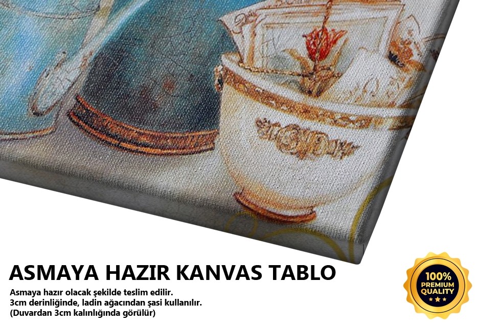 Vazoda Çiçekler Tablo