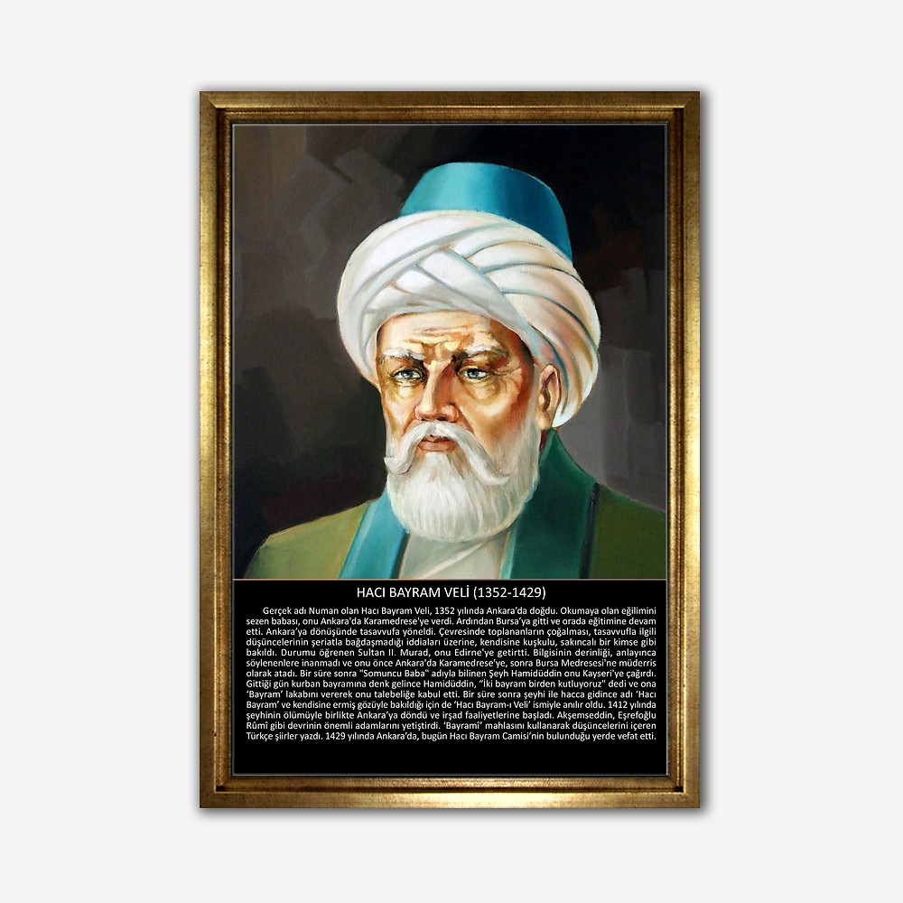Hacı Bayram Veli (1352-1429) Tablo