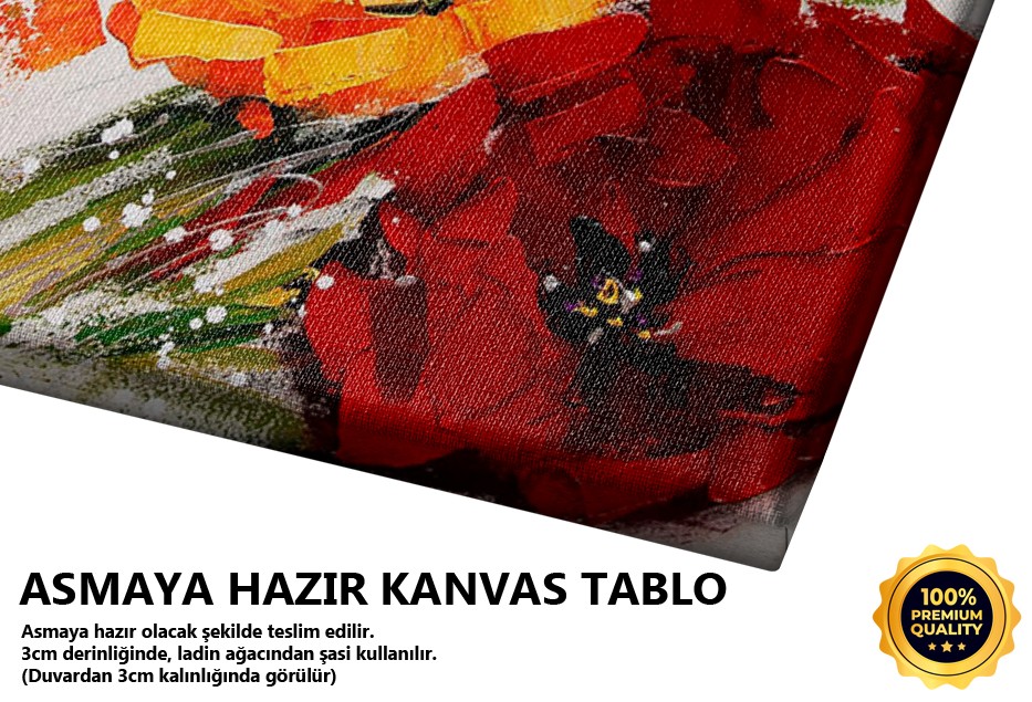 Üç Çiçek Tablo