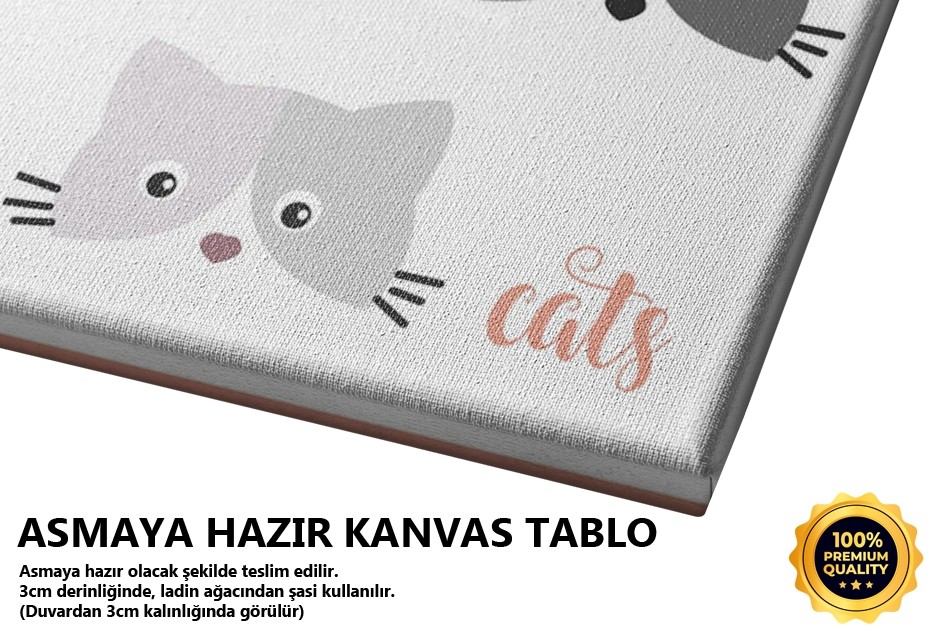 I Love Cats Tablo