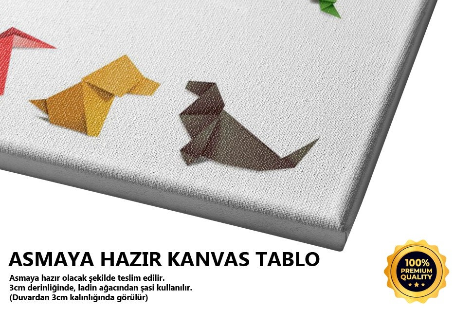 Origami Hayvanlar 2 Tablo