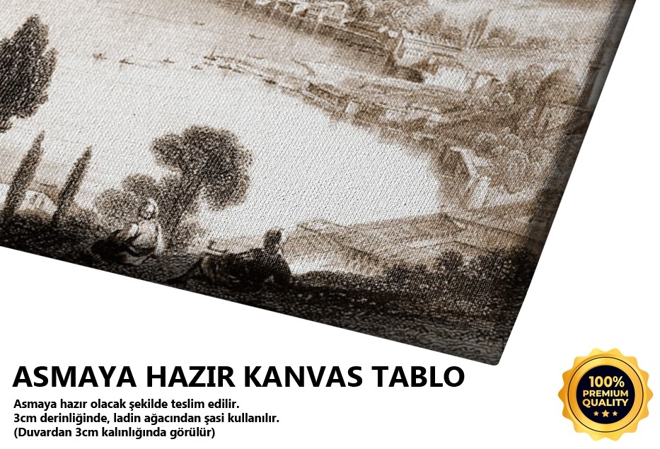 Eyüp Sırtlarından İstanbul Tablo