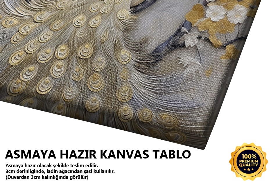 Altın Tavus Kuşu ve Bahar Dalları