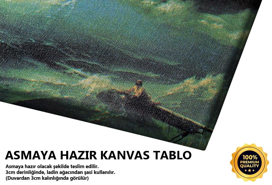 Atlantik Okyanusu'nda Fırtına, 1846 Tablo