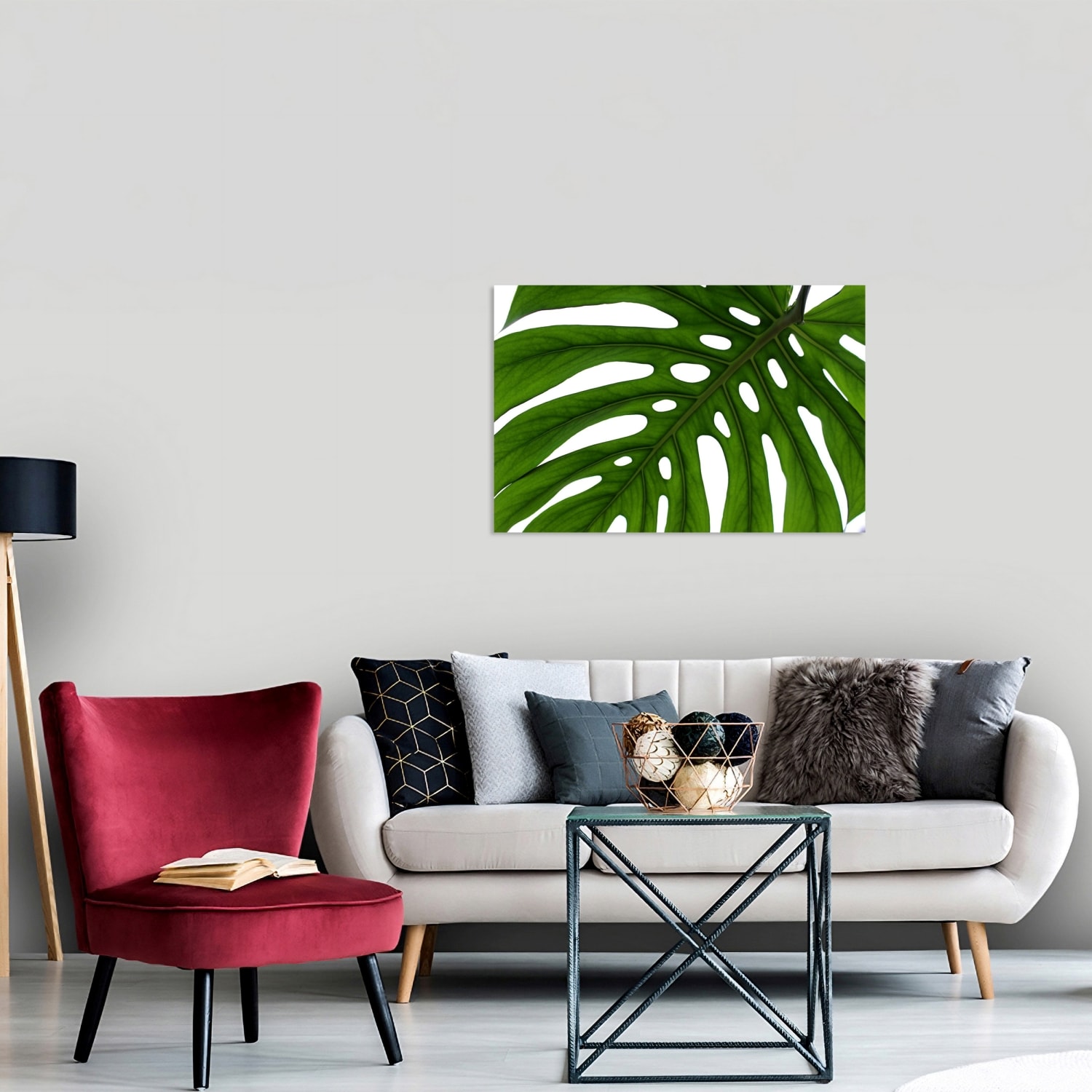 Kesit Monstera Tablo