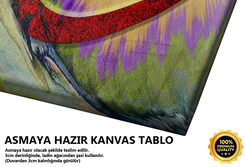 Vav - Allah Herşeye Kadirdir (Ayet) Tablo