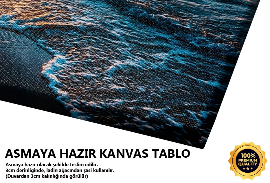 Sahil ve Gün Batımı Manzarası