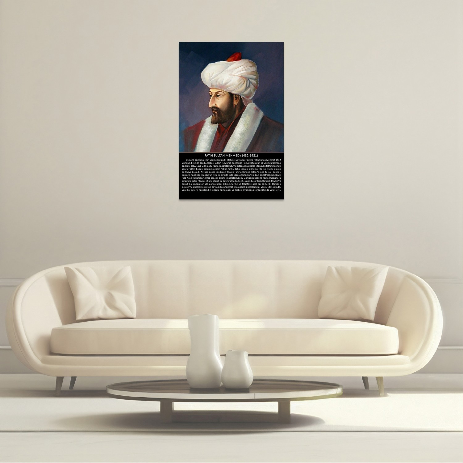 Fatih Sultan Mehmed (1432-1481) Tablo