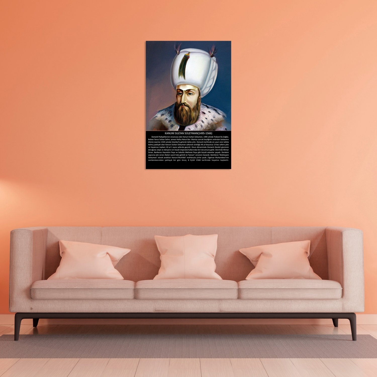 Kanuni Sultan Süleyman (1495-1566) Tablo