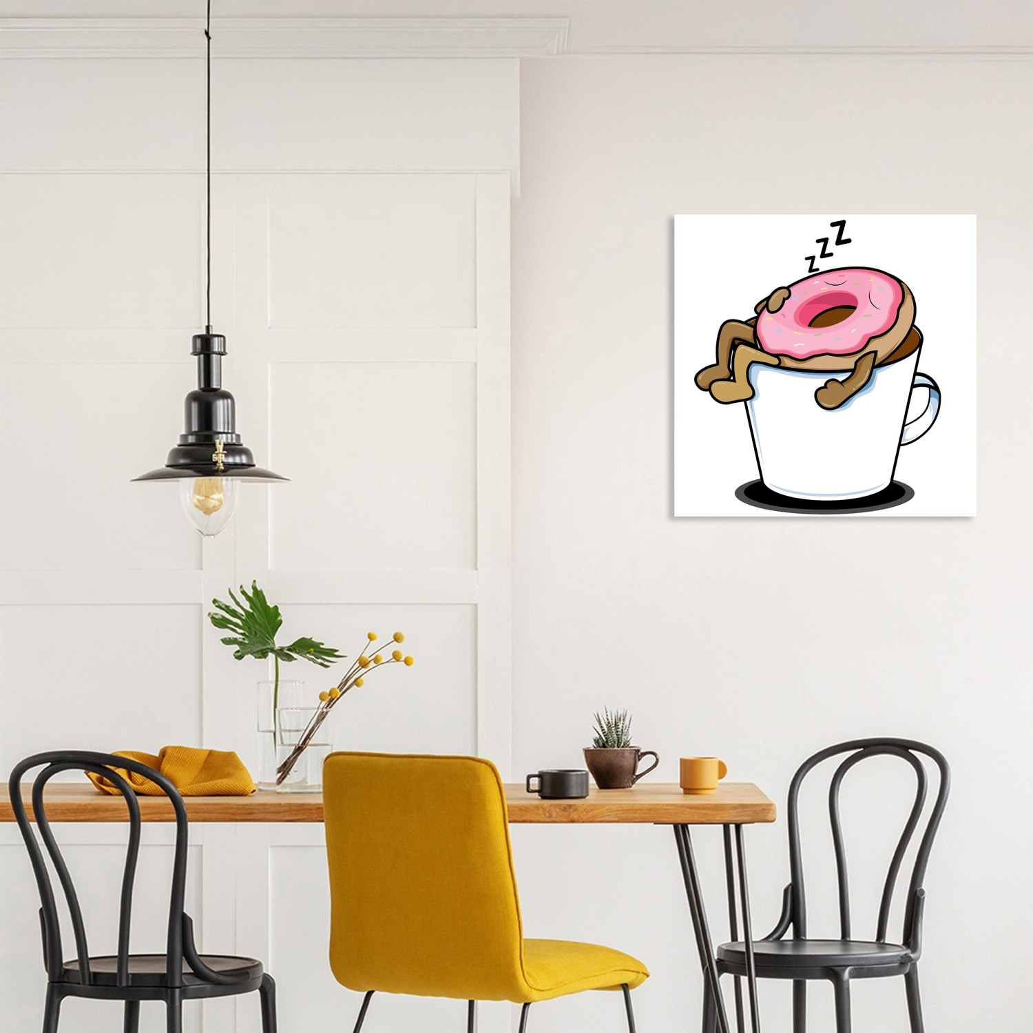 Kahve Ve Donut Tablo