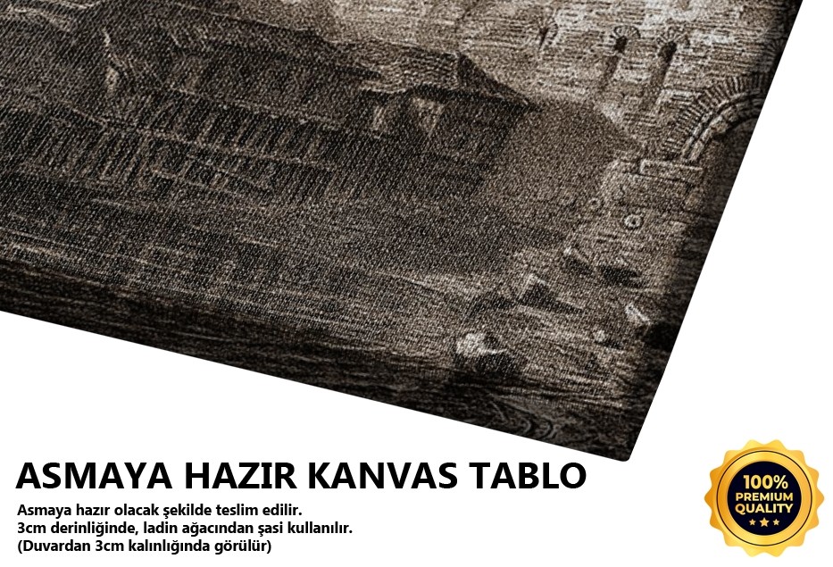 Eski İstanbul Surları,Fenerkapı Kahvesi Tablo