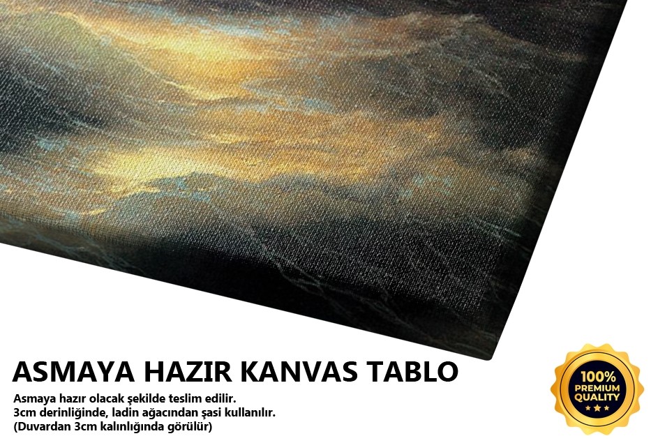 Dolunayda Deniz Tablo