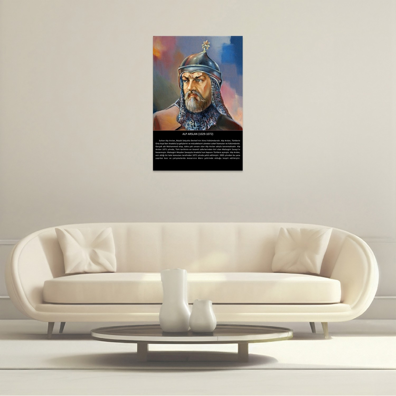Alp Arslan (1029-1072) Tablo