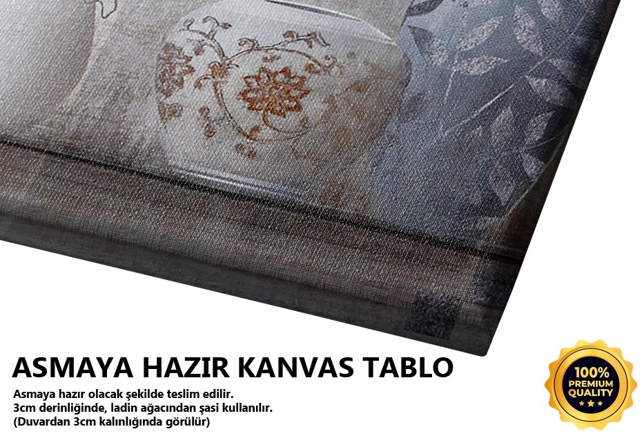 Dekoratif Vazolar 3 Tablo
