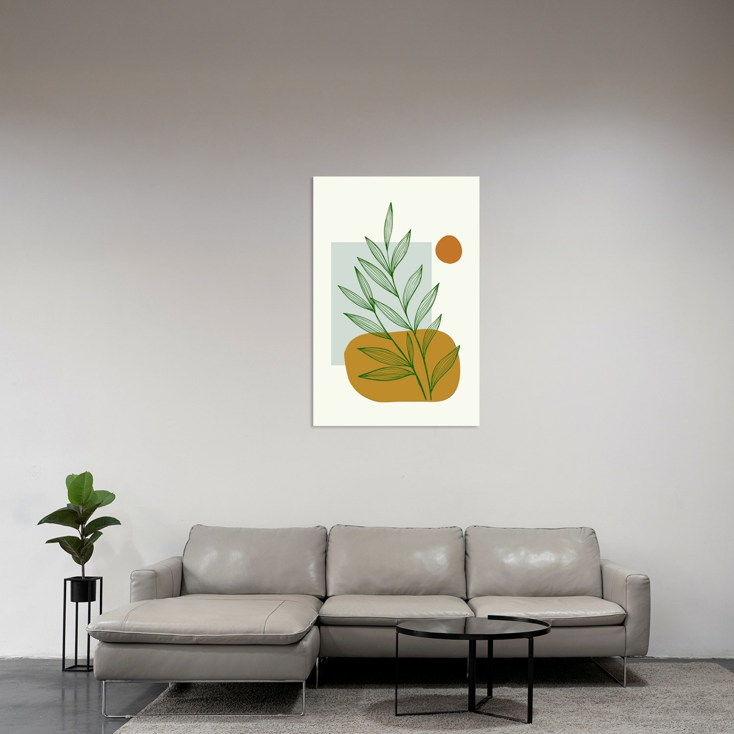 Geometrili Çiçek Seri 1 Tablo