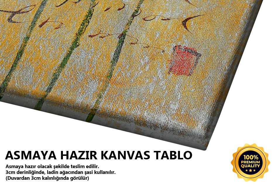 Sarı, Beyaz, Kırmızı Lale Tablo
