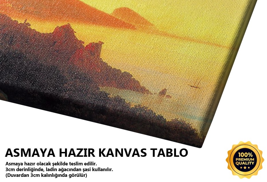 Kırım Yalta'da Akşam, 1848 Tablo
