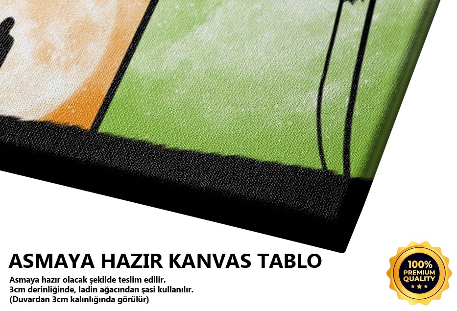 Palmiyeler Ve Aşk Tablo