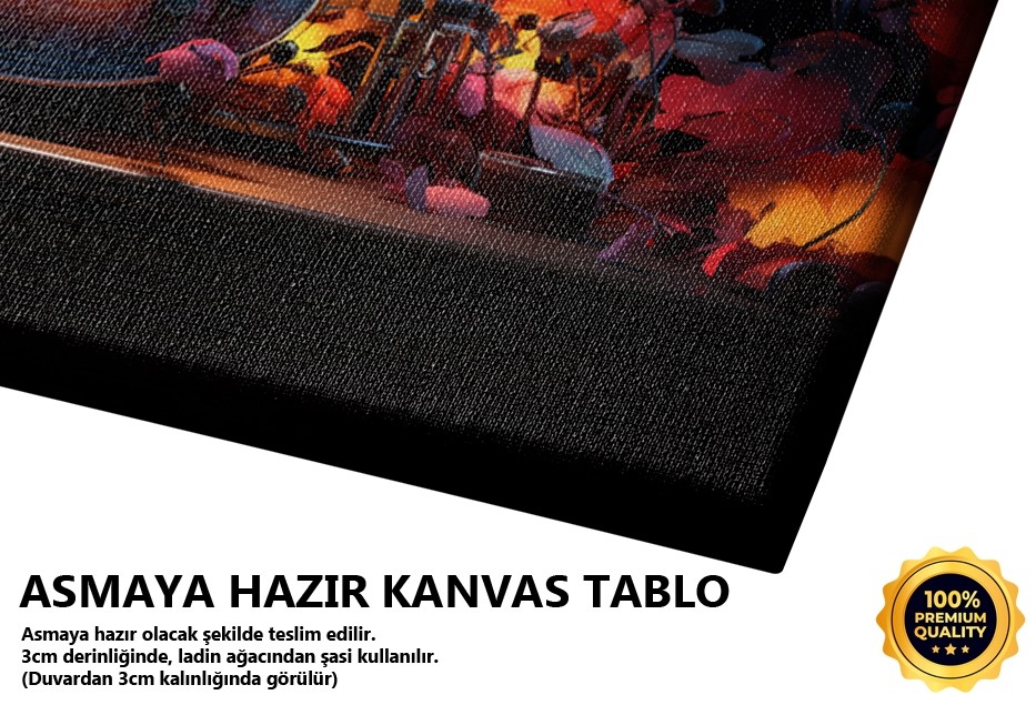 Sahne Işıkları ve Enstrümanlar
