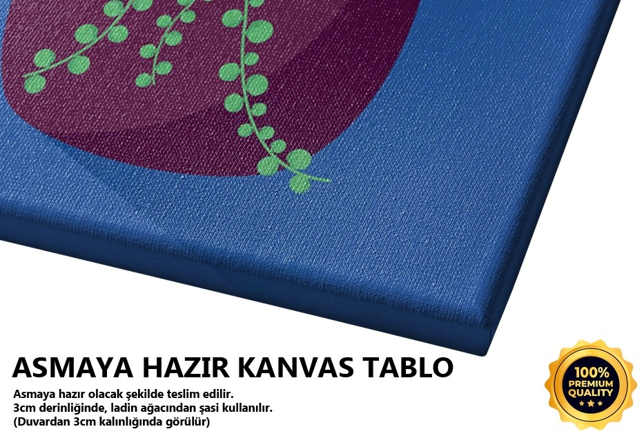 Kaktüs Tekli 6 Tablo