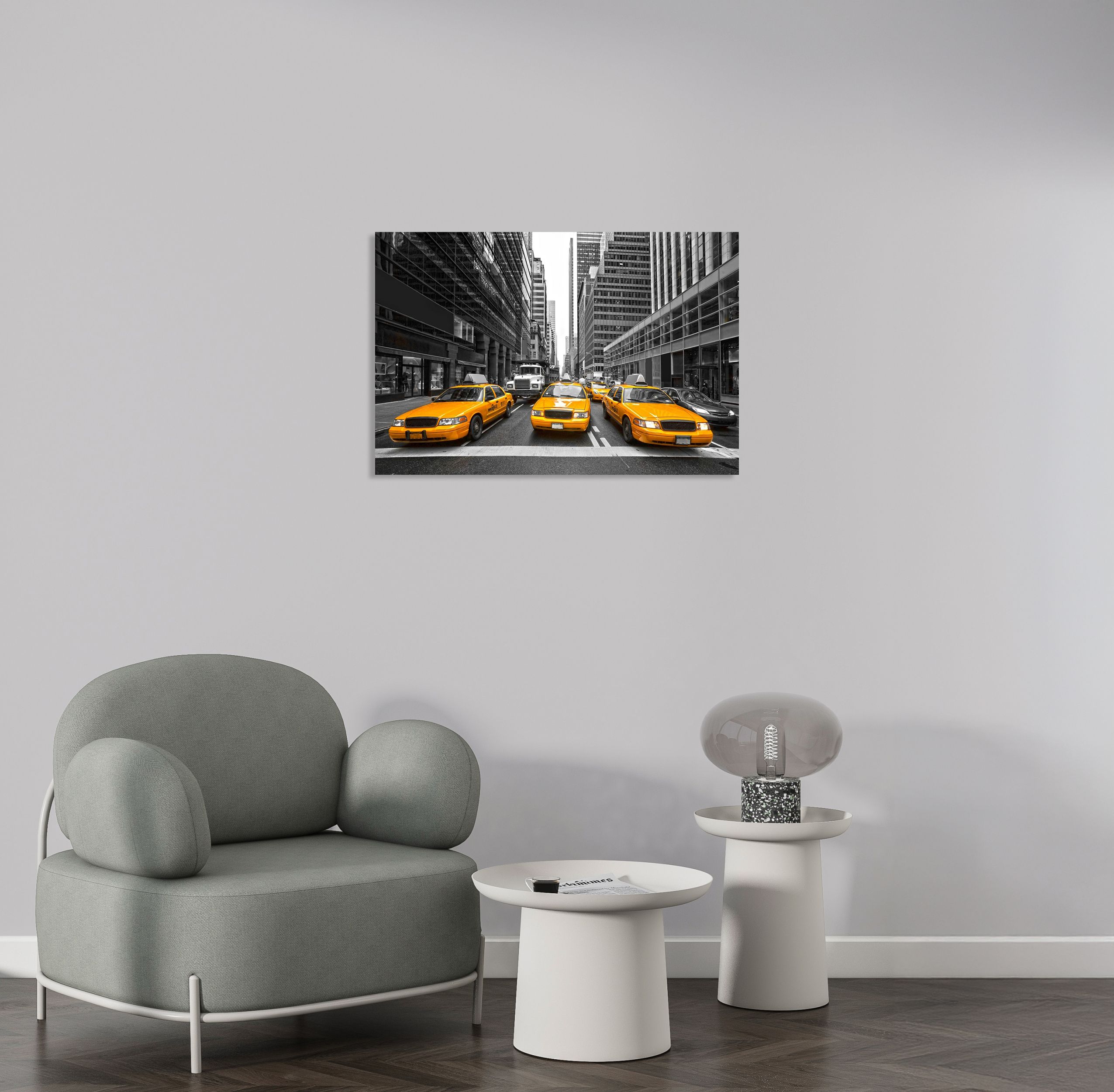 New York - Taksi Tablo