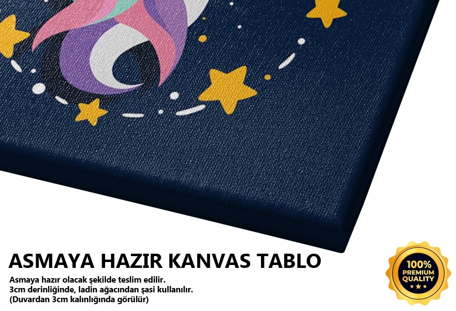 Tek Boynuzlu At Tablo